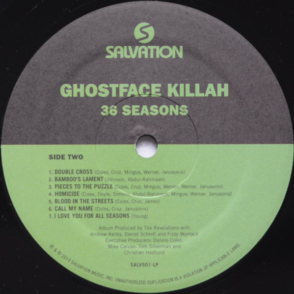 Ghostface Killah : 36 Seasons  (LP, Album, Ltd, Com)