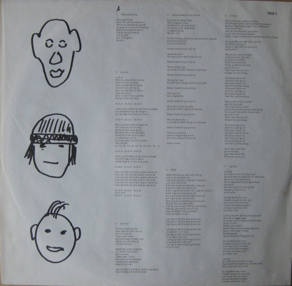 Trio : The Album / Da Da Da (LP, Album)