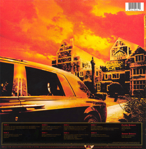 Nas : Street's Disciple (4xLP, Album, Gat)