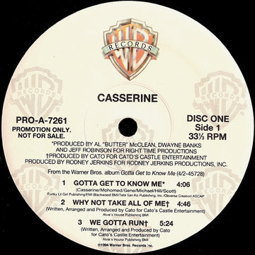 Casserine : Casserine (2xLP, Album, Promo)