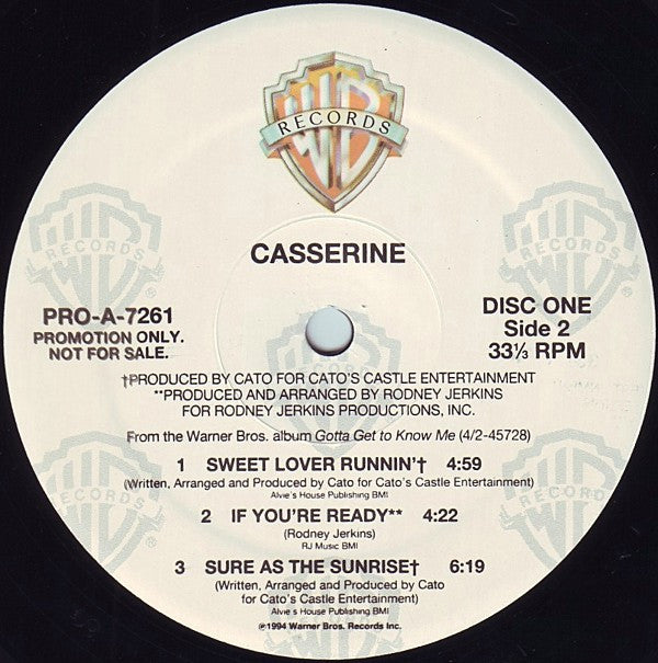 Casserine : Casserine (2xLP, Album, Promo)
