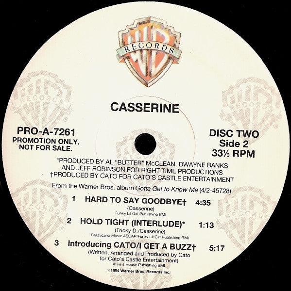 Casserine : Casserine (2xLP, Album, Promo)