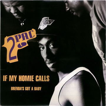 2Pac : If My Homie Calls / Brenda's Got A Baby (12", Single)