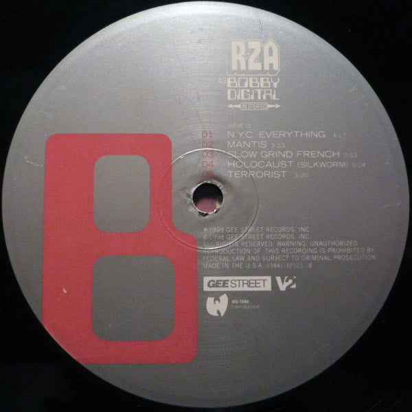 RZA As Bobby Digital : RZA As Bobby Digital In Stereo (2xLP, Album)