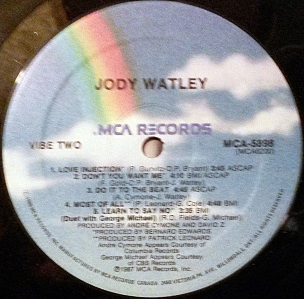 Jody Watley : Jody Watley (LP, Album)