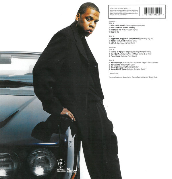 Jay-Z : Vol. 2... Hard Knock Life (2xLP, RE, Gat)