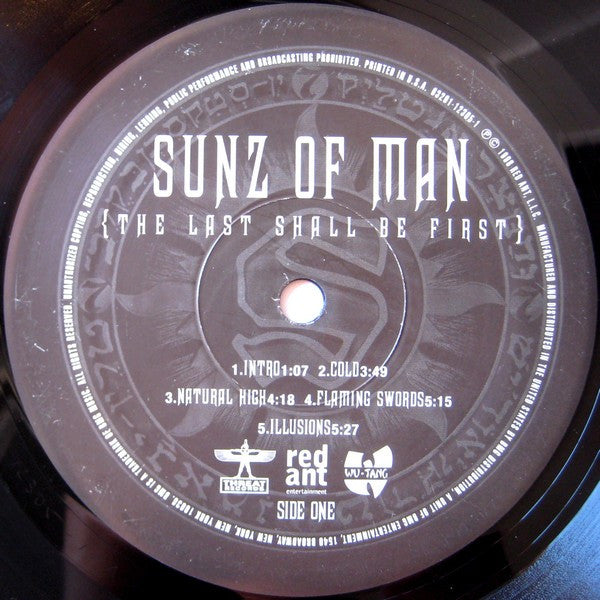 Sunz Of Man : The Last Shall Be First (2xLP, Album, RE, 2nd)