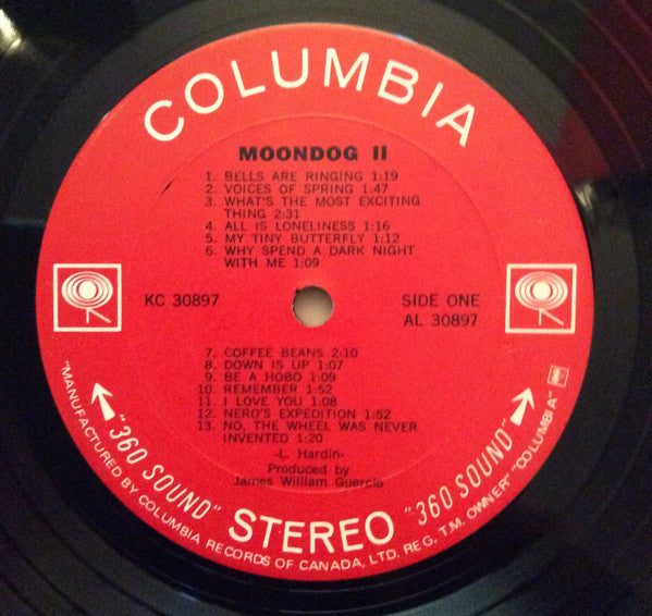 Moondog (2) : Moondog 2 (LP, Album)