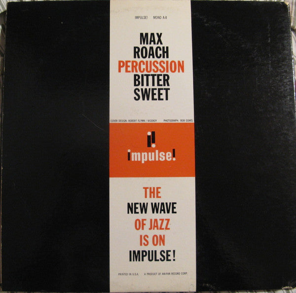 Max Roach : Percussion Bitter Sweet (LP, Album, Mono, Gat)