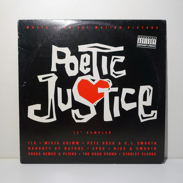 Various : Poetic Justice (Music From The Motion Picture) (LP, Comp, Promo)