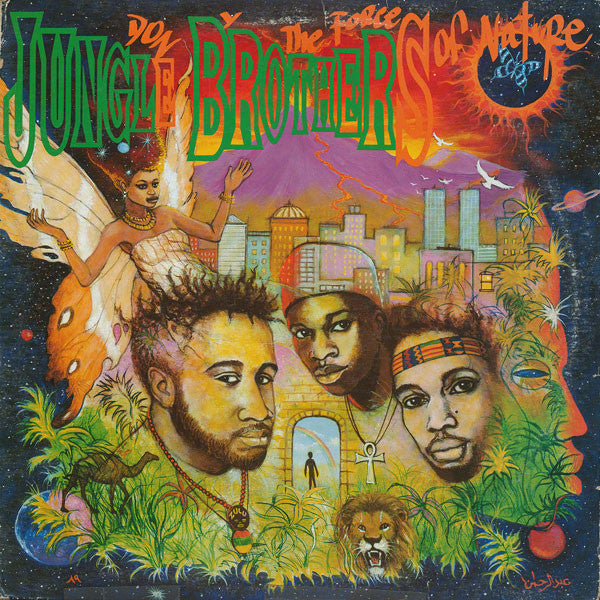 Jungle Brothers : Done By The Forces Of Nature (LP, Album)