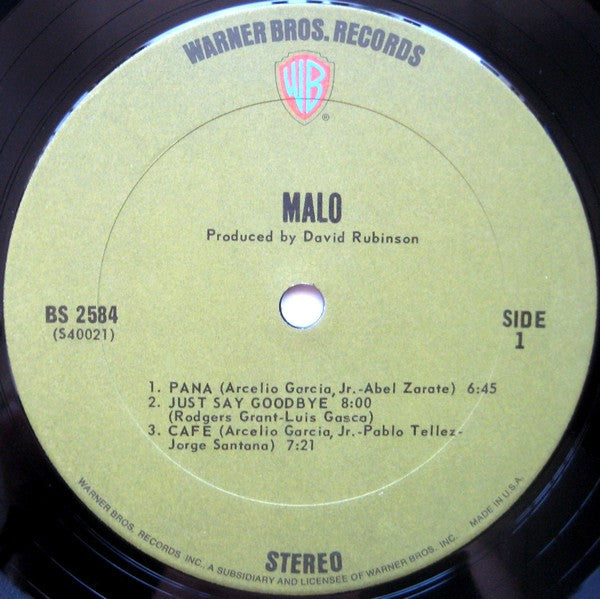 Malo (2) : Malo (LP, Album, Pit)