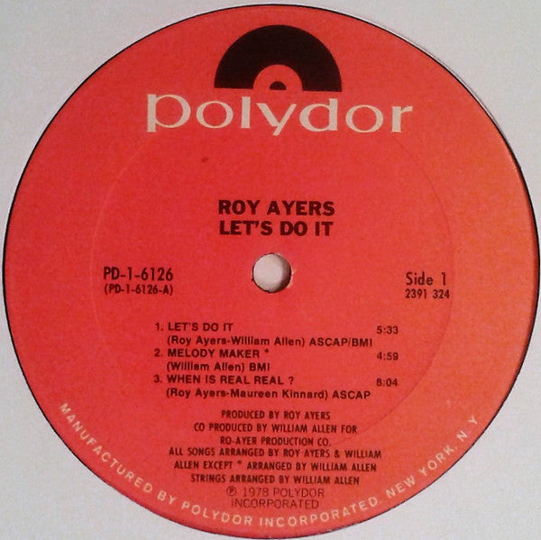 Roy Ayers : Let's Do It (LP, Album)