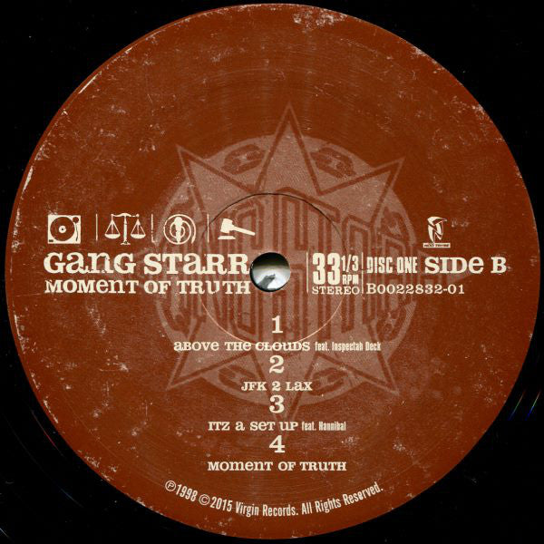 Gang Starr : Moment Of Truth (3xLP, Album, RE)