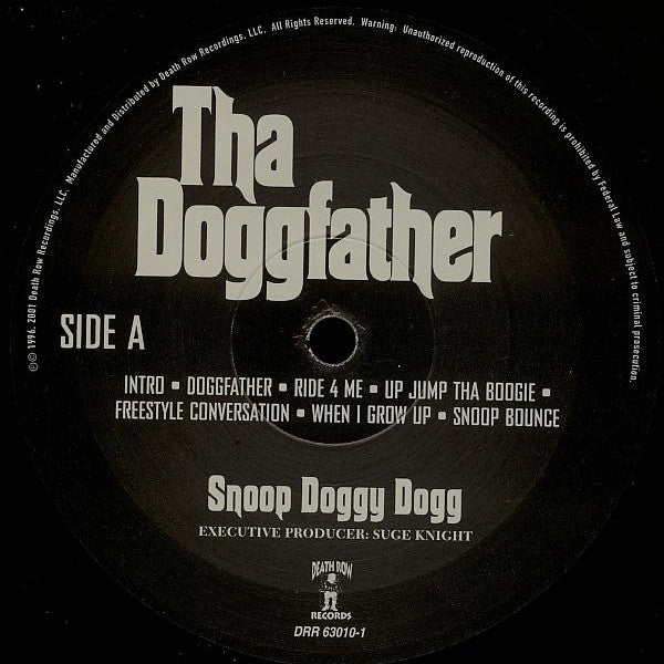 Snoop Dogg : Tha Doggfather (2xLP, Album, RE, RM)