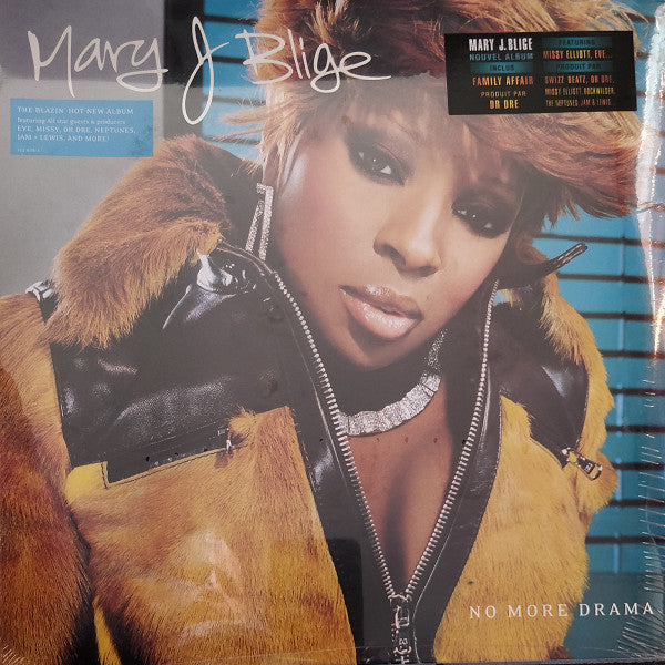 Mary J. Blige : No More Drama (2xLP, Album)