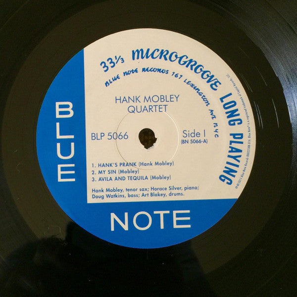 Hank Mobley Quartet : Hank Mobley Quartet (10", Album, Mono, RE)