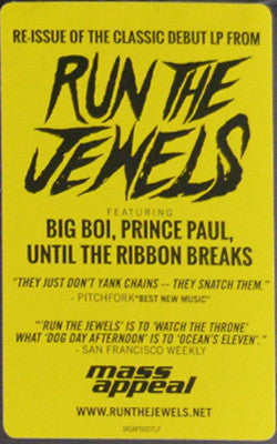 Run The Jewels : Run The Jewels (LP, Album, RE, RP, Gol)