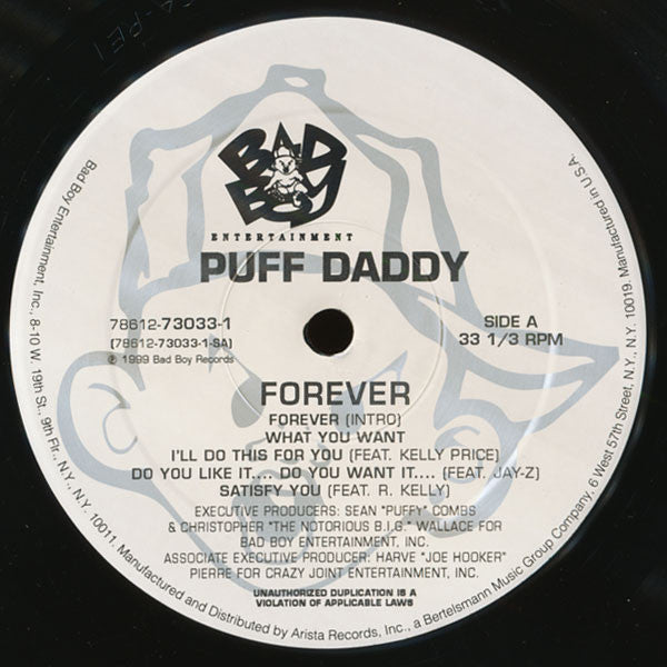 Puff Daddy : Forever (2xLP, Album)