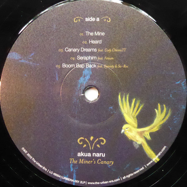 Akua Naru : The Miner's Canary (2xLP, Album)