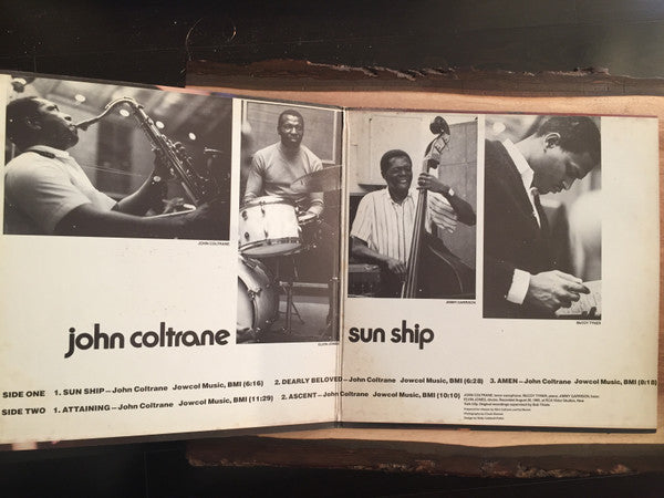 John Coltrane : Sun Ship (LP, Album, Gat)