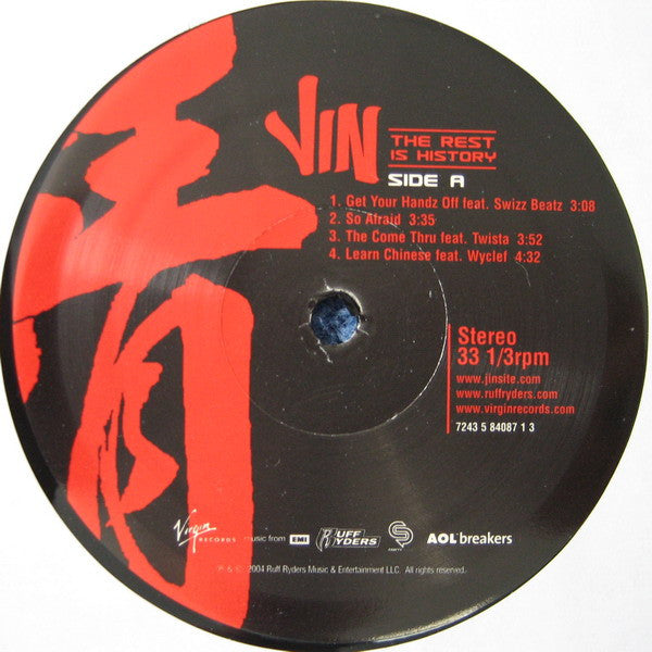 Jin : The Rest Is History (LP, Album)