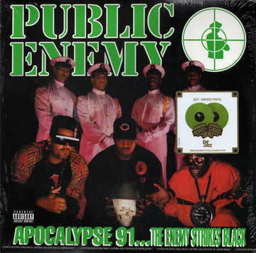 Public Enemy : Apocalypse 91... The Enemy Strikes Black (2xLP, Album, RE, Gre)