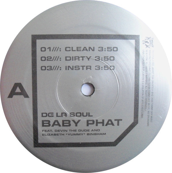 De La Soul : Baby Phat (12")