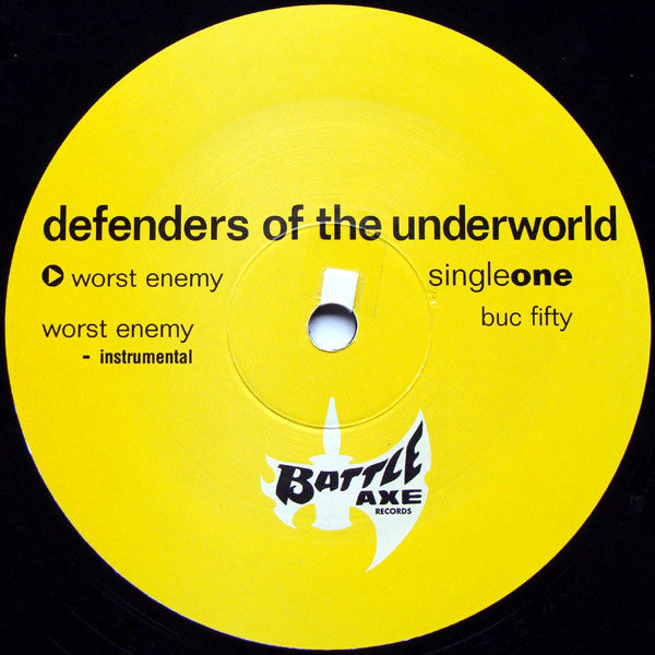 Defari / Buc Fifty : Defenders Of The Underworld (Single One) (12", Single)