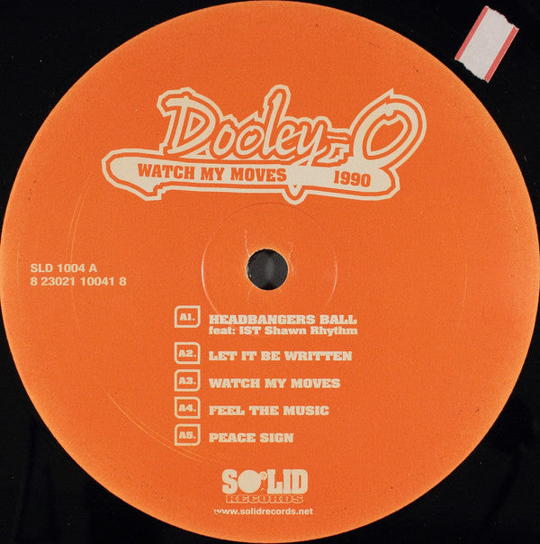Dooley O : Watch My Moves 1990 (LP, Album)