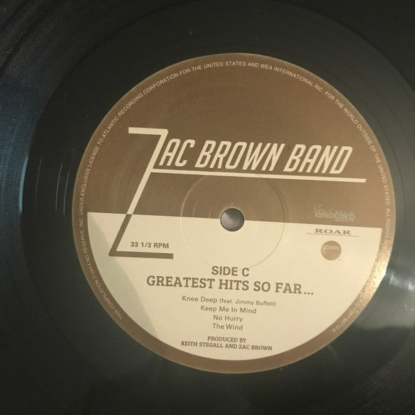 Zac Brown Band : Greatest Hits So Far (2xLP, Comp, S/Edition, Gat)