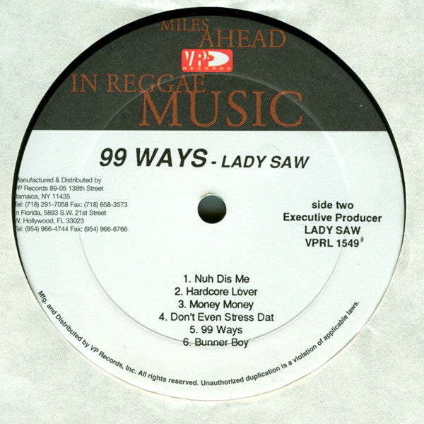 Lady Saw : 99 Ways (LP, Album)