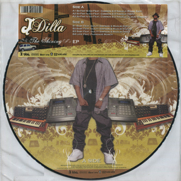 J Dilla : The Shining EP (12", EP, Ltd, Pic)