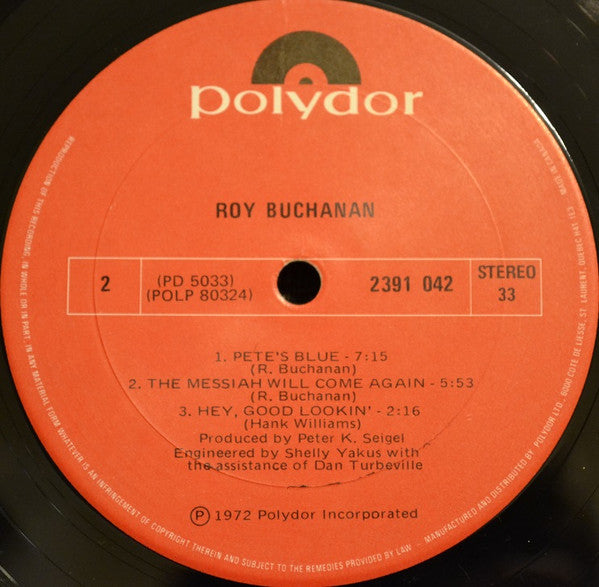Roy Buchanan : Roy Buchanan (LP, Album)