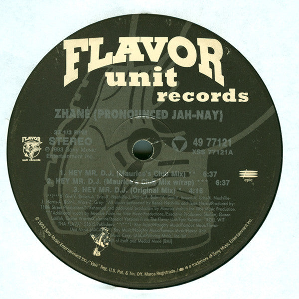 Zhané : Hey Mr. D.J. (12")