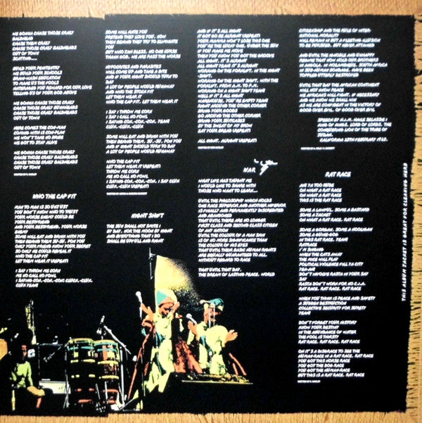 Bob Marley & The Wailers : Rastaman Vibration (LP, Album, RE, RM, Gat)