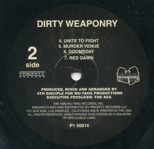 Killarmy : Dirty Weaponry (2xLP, Album)