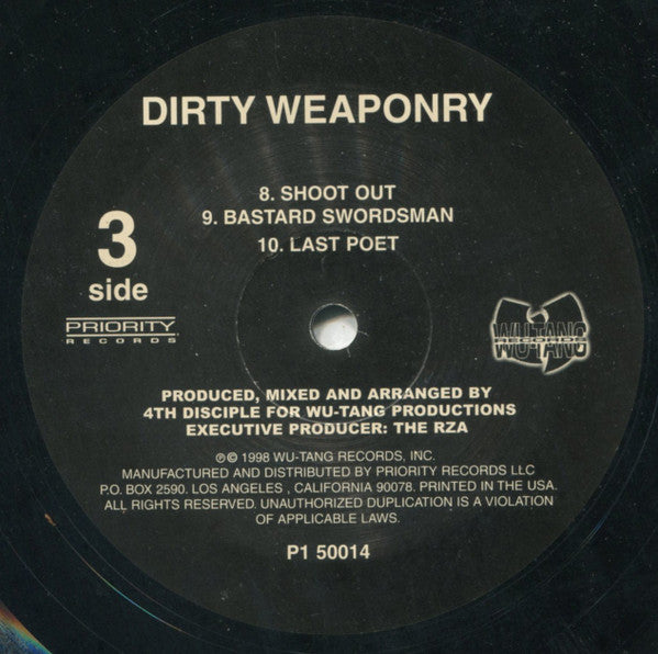 Killarmy : Dirty Weaponry (2xLP, Album)