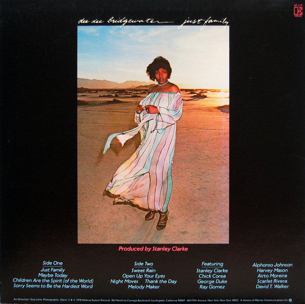 Dee Dee Bridgewater : Just Family (LP, Album, SP)