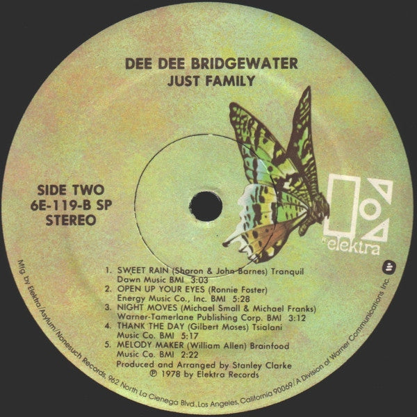 Dee Dee Bridgewater : Just Family (LP, Album, SP)
