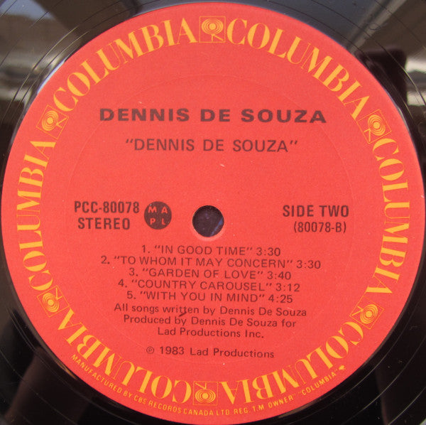 Dennis De Souza : Dennis De Souza (LP, Album)