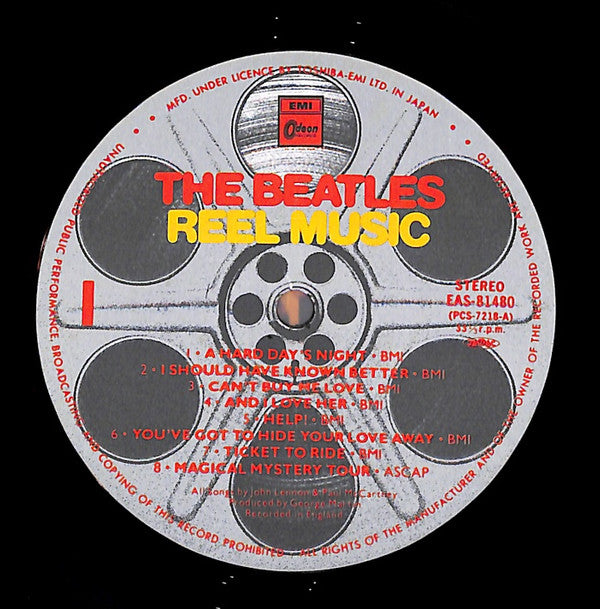 The Beatles : Reel Music (LP, Comp)