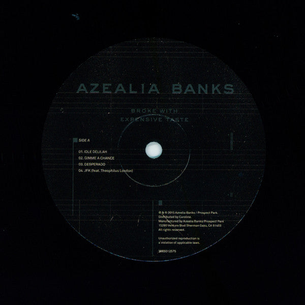 Azealia Banks : Broke With Expensive Taste (2xLP, Album, Ltd)