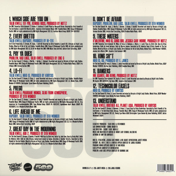 Talib Kweli / 9th Wonder : Indie 500 (2xLP, Album)