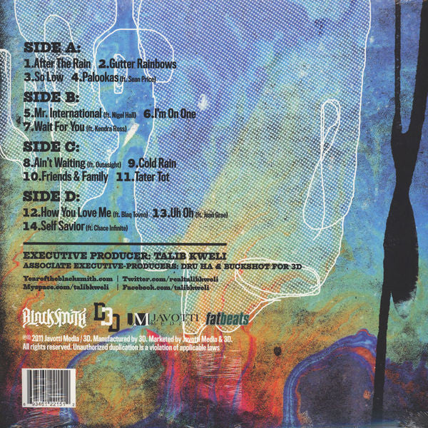 Talib Kweli : Gutter Rainbows (2xLP, Album, RE)