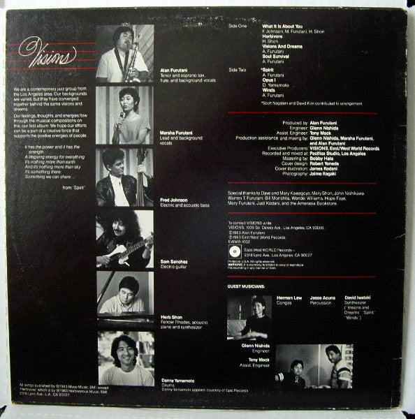 Visions (19) : Visions & Dreams (LP, Album)