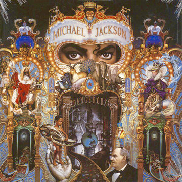 Michael Jackson : Dangerous (2xLP, Album, RE, 180)