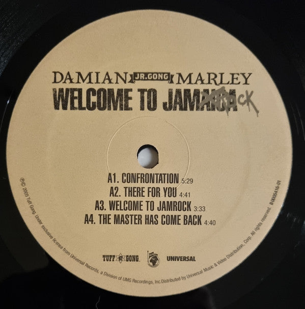 Damian Marley : Welcome To Jamrock (2xLP, Album)