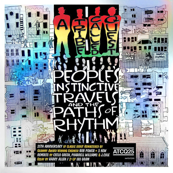 A Tribe Called Quest : People's Instinctive Travels And The Paths Of Rhythm (2xLP, Album, RE, RM, 25t)