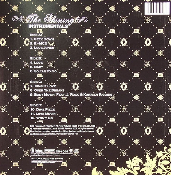 J Dilla : The Shining Instrumentals (2xLP, Album)
